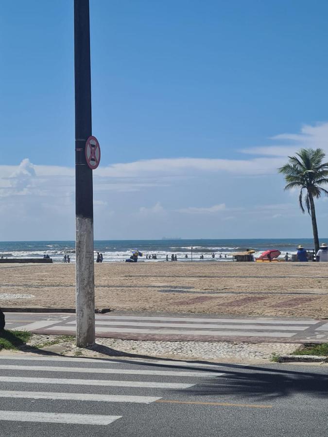 Kitnet Praia Grande Ocian 50 M Da Praia Exterior foto